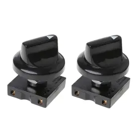 Tya630 Tnyvm 2pcs Fan Rotary Switch 4 Position 3 Speed Selector Governor With Black