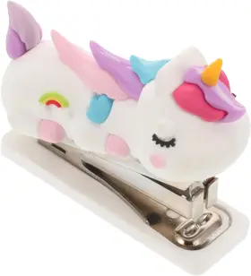 L6j54h5232d1542ie Tofficu Portable Cute Mini Handheld Stapler Design Lightweight Reusable Book Sta