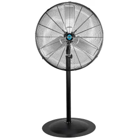 Tornado 810058280596 Commercial Industrial 3 Aluminum Blade Stationary Pedestal Fan 30 Inch