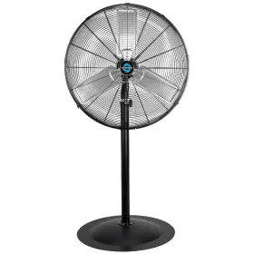Tornado 810058282712 Commercial Industrial Aluminum Blade Stationary Pedestal Fan Inch Oscill