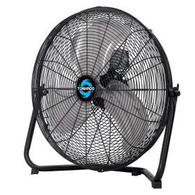 Hi-fan-18hvff-1p-hex Tornado 18 Inch High Velocity Metal Floor Fan 3-speed - Ul Safety Listed Black