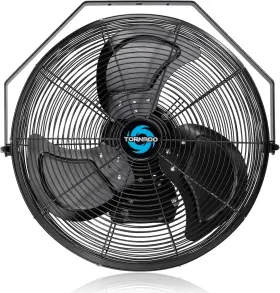 Hi-fan-18hvwm-wr-1p-hex Tornado 18 Inch Rated Ipx4 Water-resistant High Velocity Metal Industrial Wall Fan