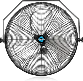 Hi-fan-24hvwm-1p Tornado - 24 Inch High Velocity Industrial Wall Fan 3 Speed Black
