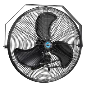 Hi-fan-24hvwm-wr-1p-hex2 Tornado 24 Inch High Velocity Metal Wall Mount Fan Ipx4 Water-resistant And Outdoor