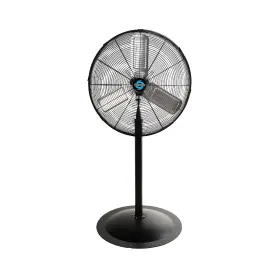 Hi-fan-24pf-1p Tornado 24 Inch High Velocity Stationary Non-oscillating Metal Pedestal Fan C