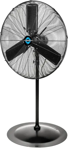 Hi-fan-30pof-wr-1p-hex Tornado 8850 Cfm 30 Inch Rated Ipx4 Metal Oscillating Pedestal Fan-cetl