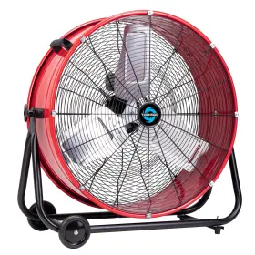 Hi-fan-drum24w-1p-hex3 Tornado 24 Inch High Velocity Drum Fan 8800 Cfm Heavy Duty Industrial