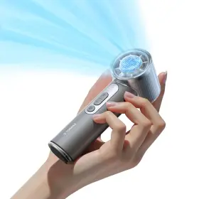 6366 Torras Coolify Iva Handheld Fan With Ice Cooler 0-100 Small Charcoal