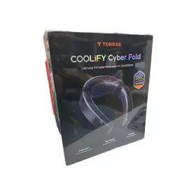 Torras 711181469851 2026 Coolify Cyber Fold Ai Neck Air Conditioner Ultimate Cooling Max Coo