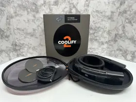 Torras 850044880355 Coolify 2 - 8 Inch Neck Air Conditioner / Warmer Black Works Great