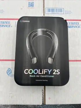 A2-j7 Torras Coolify 2s Neck Air Conditioner W Case Accessories