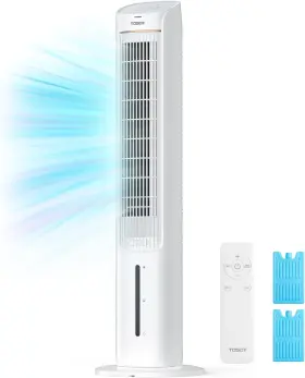 Tosot 313086081017 Evaporative Air Cooler With Timer Oscillating Ice Cooling Tower Fan 3 Mode