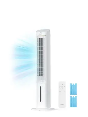 Kswa04s63dg Tosot Evaporative Air Cooler 43 Inch Tower Fan Oscillating 80 3 Speed Cooling