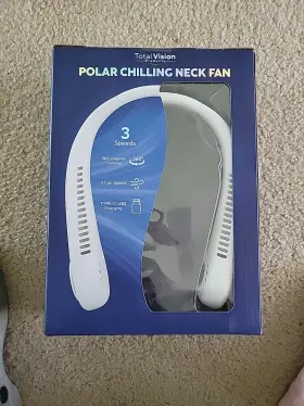 Total Vision Products 841437165265 New Polar Chilling Neck Fan In Factory Sealed Packaging