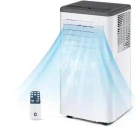 Dy47ghjamib62s5zkrjf7gff Towallmark 8 000 Btu Portable Air Conditioner Smart Control Cools Up To 420 Sq. Ft. W