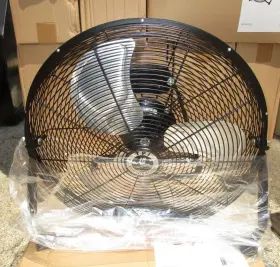 Tpi Corporation 686334872317 1 18 Inch High-velocity Floor Fan 3 Speed Levels And Carry Handle- Powerful #3