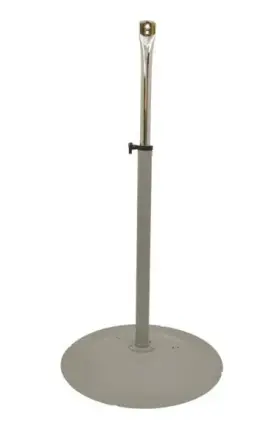 H-989p Tpi Corporation Acm-p Industrial Air Circulator Pedestal Mount Gray S5