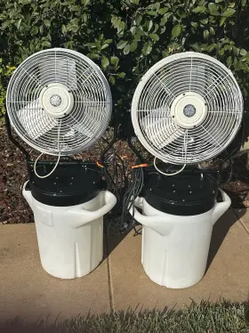 Pm-18 Tpi Misting Fans Corporation Model#