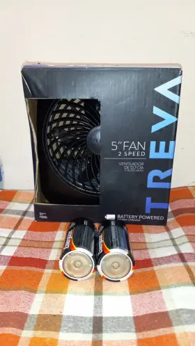 Treva 755247121246 5 Inch Desk Fan 2 Speed