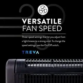 Treva 755247213248 Body Breeze Fan Rechargeable Personal With Wide Cooling Reach Multi Spee #3