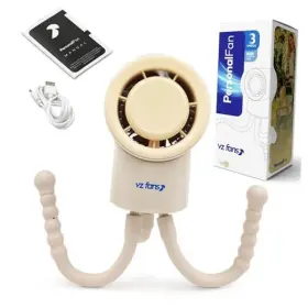 Gxz-f35 Tricket Baby Safe Portable Fan Battery Operated Stroller Handheld