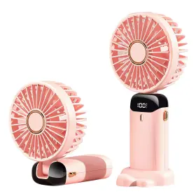 Ryhfo010-p Trimit Mini Handheld Fan - Battery Operated Small Personal Portable With Speed A