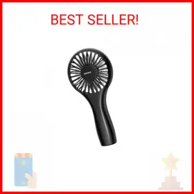 Tripole 655160631603 Handheld Mini Fan Battery Operated Small Personal Portable Speed Adj
