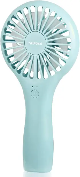 Tripole 726084068391 Mini Handheld Fan Battery Operated Small Personal Portable Speed Adjusta