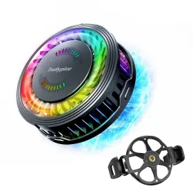 Trullypine 824382041884 Magnetic Cell Phone Cooler Gaming Cooling Fan Lightweight Enfriador Par