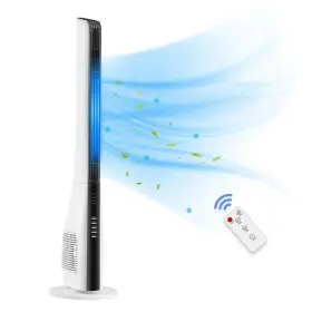 Yh05 Trustech Blf Bladeless Tower Fan - 43 Inch Standing Cooling Oscillating Floor With Remote