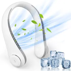 9040839wh Tsuinz 3 Speed Neck Fans Portable Sport Fan Personal Wearable Air Conditioner Usa