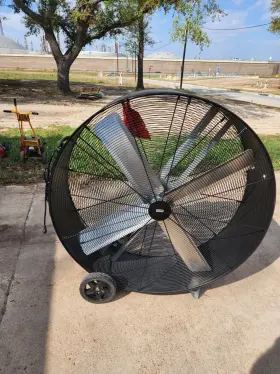 H-9347 Uline 48 Inch Drum Fan High Velocity