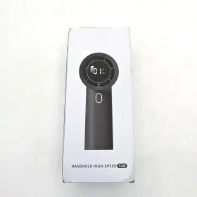 Hx130 Un Unbranded Handheld Portable High Speed Fan Usb-c Dc 5v Touch - Black