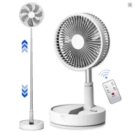Ut11 Un Unitedtime Portable Oscillating Fan Foldaway Battery With Remote And Timer