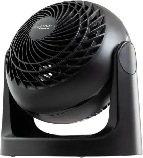 512351 Usa Inc. Woozoo Oscillating Desk Fan 3 Speeds 32ft Air Distance Low Noise Black