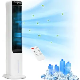 Uthfy 774882246701 41 Inch Swamp Cooler Evaporative Air With 4 Ice Packs And Remote 80