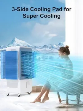 Uthfy 774882973423 Evaporative Air Cooler 6000 Cfm Swamp With 13.5 Gallon Water Re #3