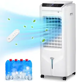 Uthfy 774882973874 Portable Air Conditioners 32 Inch Swamp Cooler Evaporative 4.2 Gal