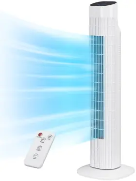 803b-w Uthfy 31 Inch Electric Tower Fan That Blow Cold Air Quiet Cooling With Oscil