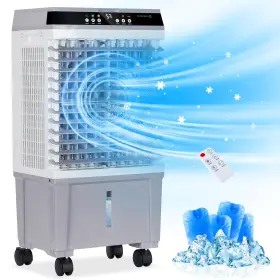 Jh-310y-4 Uthfy 1800 Cfm Evaporative Air Cooler 3in1 Swamp Conditioner With