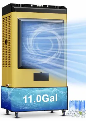 Oscillation3 Uthfy Jh-40bi-f 4880 Cfm Swamp Cooler 42ftft Evaporative3 Speeds 120 Ice Packs