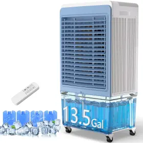 Jh-43y-3 Uthfy 47 Inch Swamp Cooler Air Conditioner 6000 Cfm With 13.5 Gal Large Water Tank