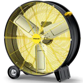 Va-ff02 Vagkri 30 Inch Industrial Drum Fan 300w High Velocity Floor 3 Speed Heavy Duty
