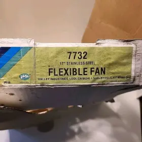 7732 Valley Industries 17 Inch Flexible Fan Part Number #3