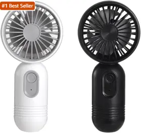 Vansmago 313047815866 Portable Mini 2-pack Handheld Personal Small Fan With 3-speed For Trave