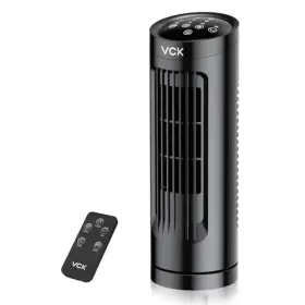 Vck 008678421851 13ftft Tower Fan For Bedroom 27ft/s Bladeless With 3 Speeds Modes 90