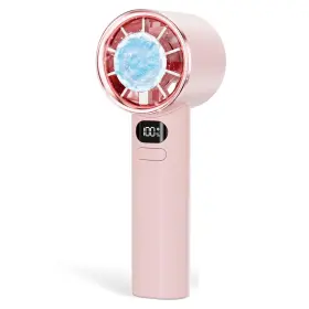 Vcycal 717690263140 Handheld Portable Fan With Ice Cooling 120 Speed Adjustable 15000rpm 55