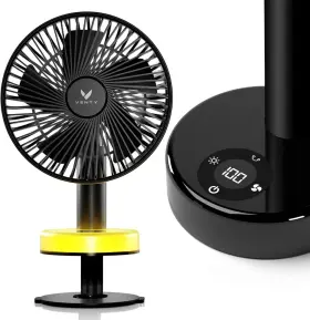 Venty 726084439016 Portable Clip Fan Rechargeable 10-hour Battery 360 New Usa