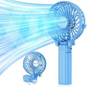 Mfv-002l-1 Versiontech. Portable Handheld Fan Powerful Durable 4000mah 180 Foldable M