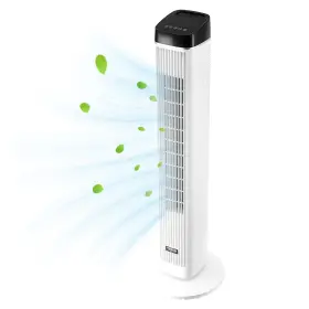 D0102x3quvv Vevor 40 Inch Oscillating Tower Fan 9h Timer 22 Ft/s High Velocity With Remote Control